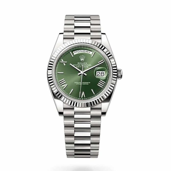 Rolex Day-Date 228239-0033 Olive Green Dial product image 2
