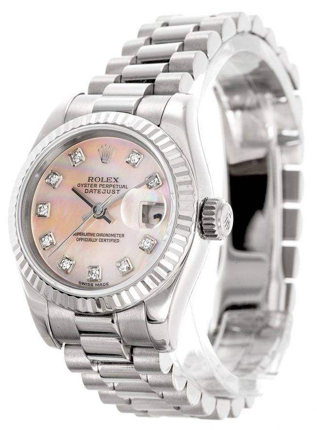 Replica Rolex Datejust Mother of Pearl Ladies 179179 - View 2