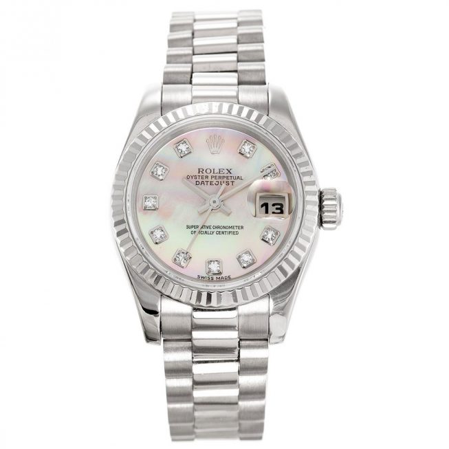 Replica Rolex Datejust Mother of Pearl Ladies 179179 - View 1