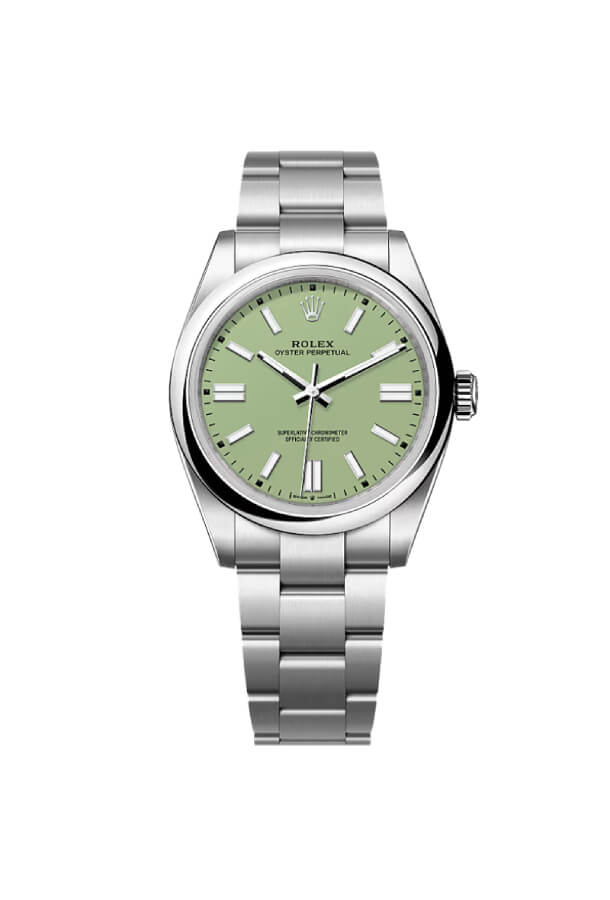 Rolex Oyster Perpetual 134300 Pistachio Dial - term15