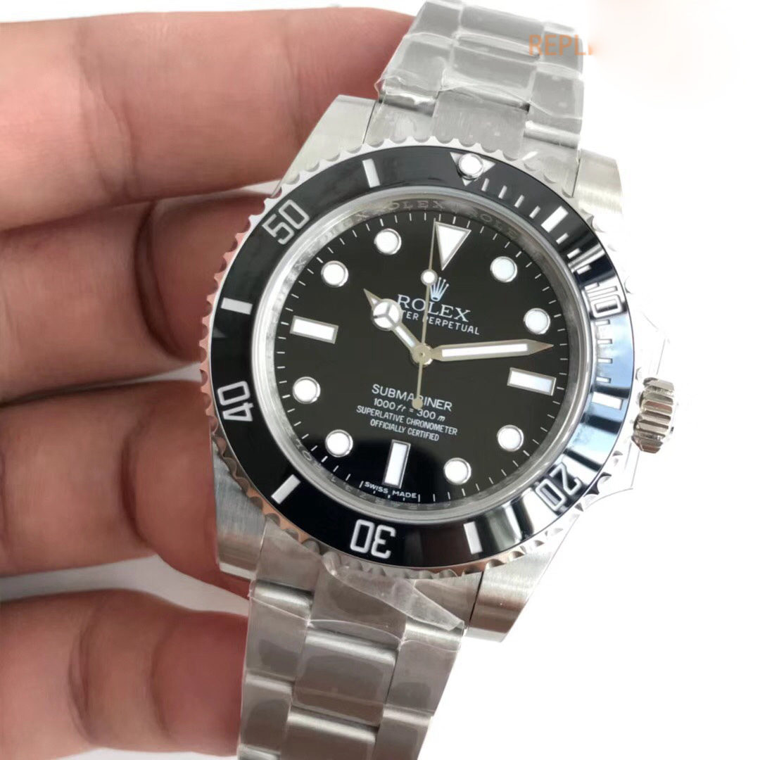 Replica Rolex Submariner V3 Version Noob Factory Stainless Steel Black - View 3
