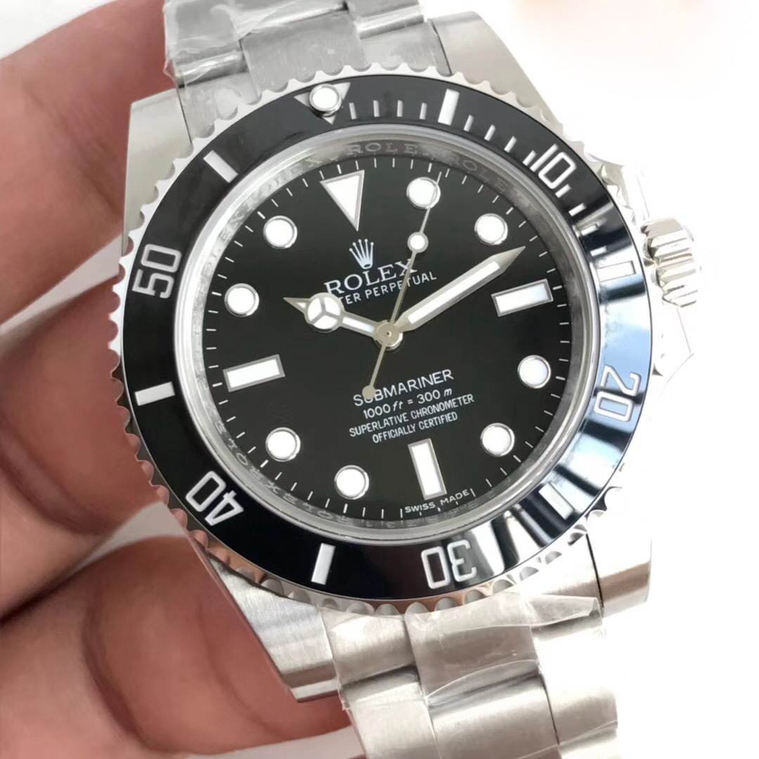 Replica Rolex Submariner V3 Version Noob Factory Stainless Steel Black - View 4