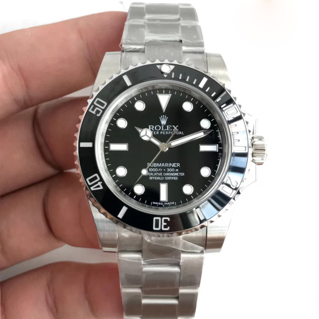 Replica Rolex Submariner V3 Version Noob Factory Stainless Steel Black - View 1