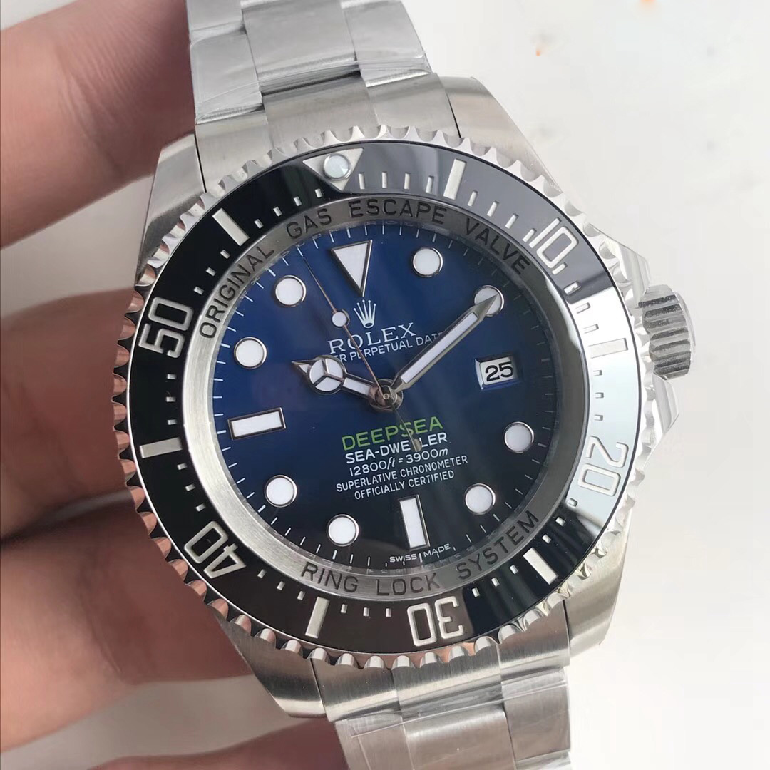 Replica Rolex Deepsea 116660 V7 Stainless Steel D-Blue Dial - View 2
