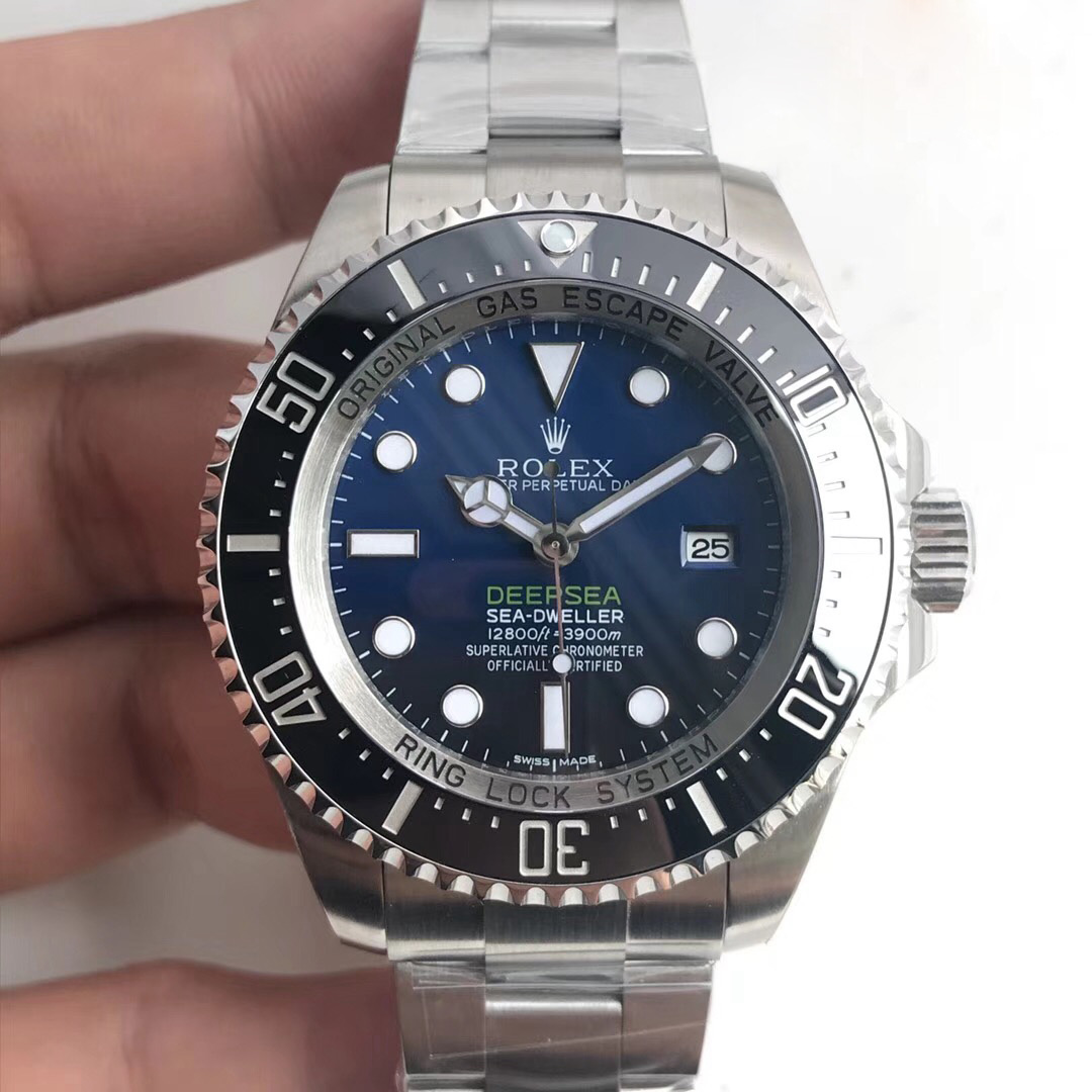 Replica Rolex Deepsea 116660 V7 Stainless Steel D-Blue Dial - View 1