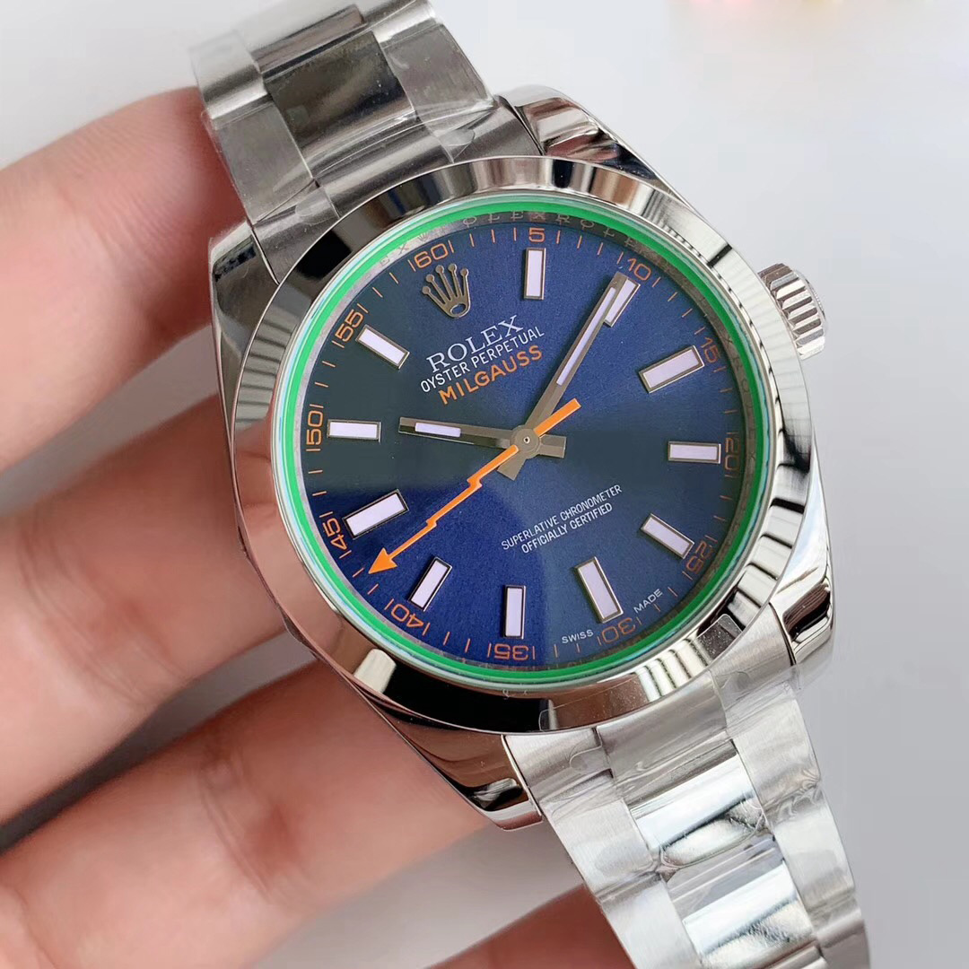 Replica Rolex Milgauss 116400 GV AR Factory - View 2