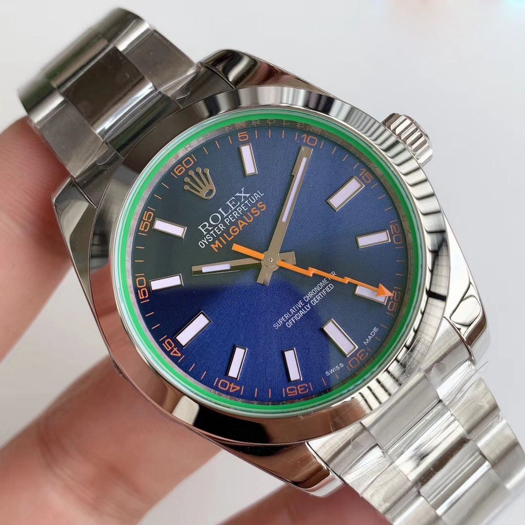 Replica Rolex Milgauss 116400 GV AR Factory - View 4