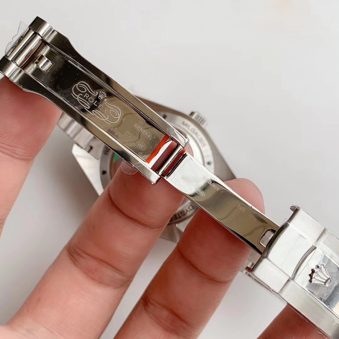 Replica Rolex Milgauss 116400 GV AR Factory - View 9