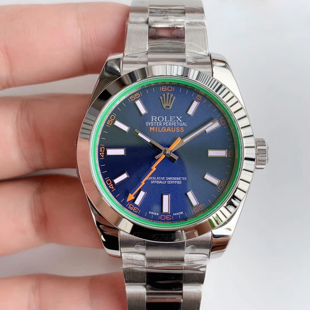 Replica Rolex Milgauss 116400 GV AR Factory - View 1
