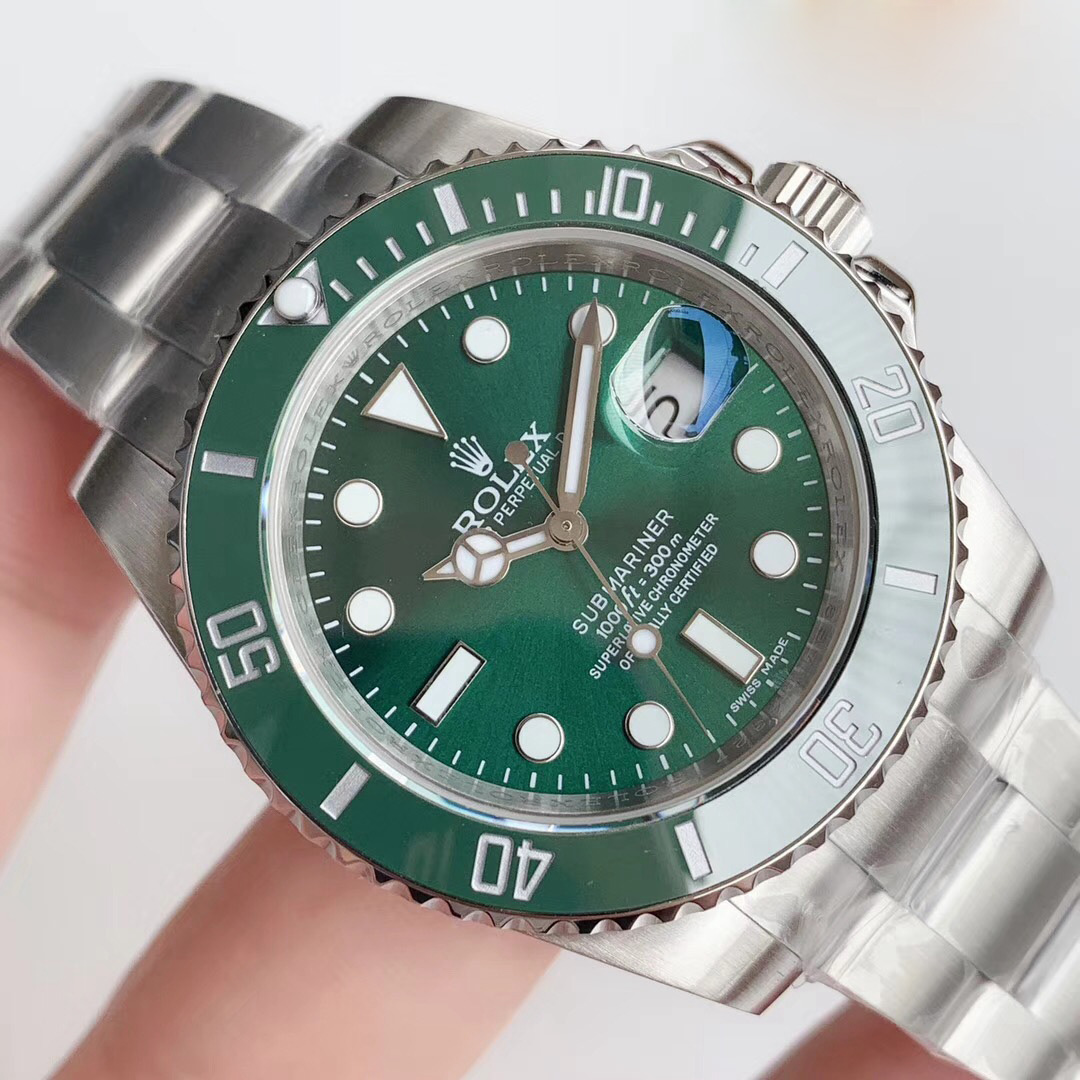 Replica Rolex Submariner Date Noob Factory V3 Version Stainless Steel Green - View 4