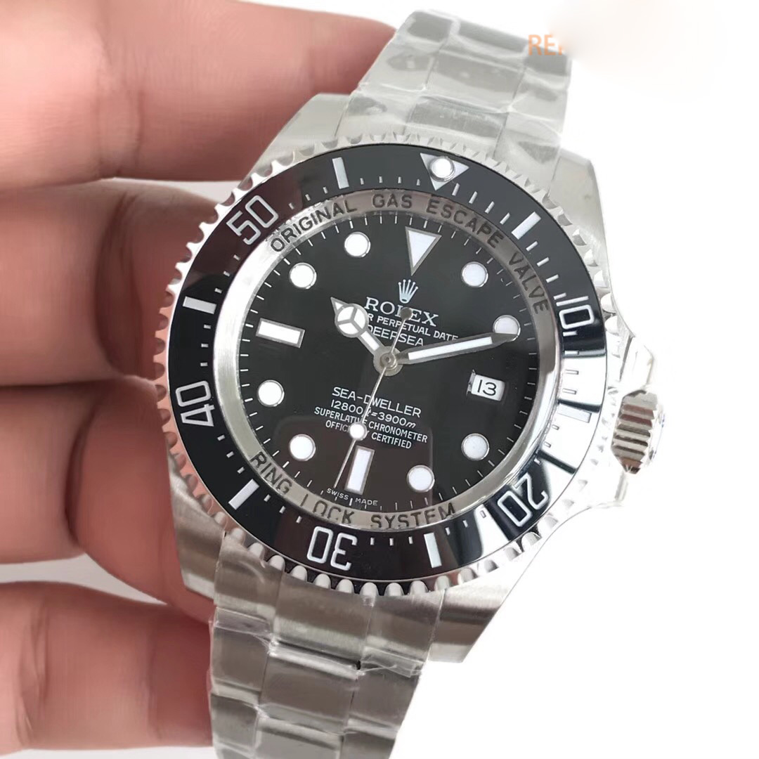 Replica Rolex Sea-Dweller 126600 N 2018 V5S Stainless Steel Black Dial - View 2