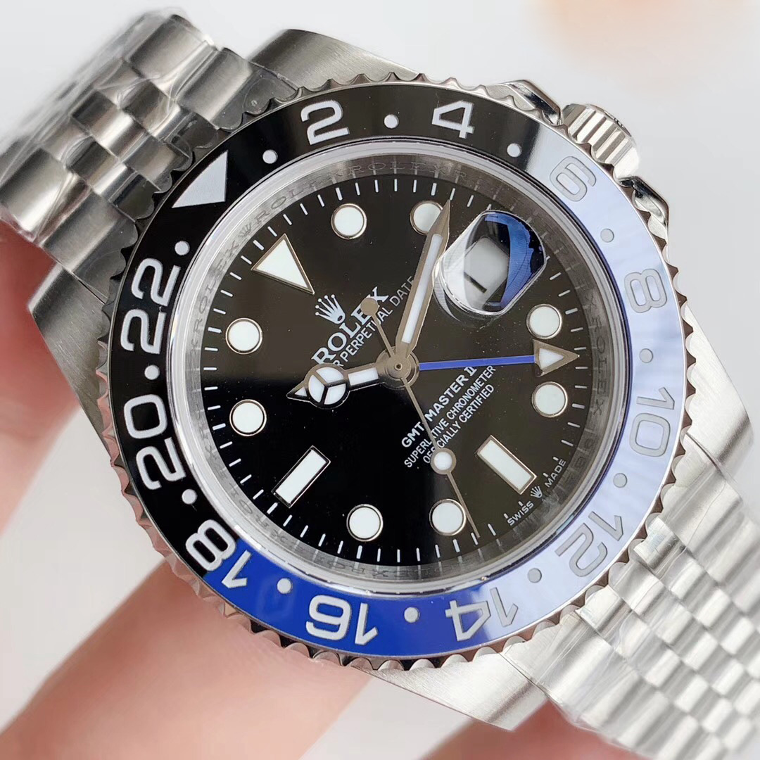 Replica Rolex GMT-Master II V3 Version Batman - View 4
