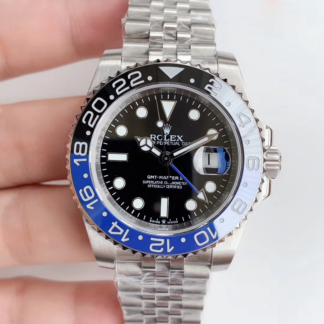 Replica Rolex GMT-Master II V3 Version Batman - View 1