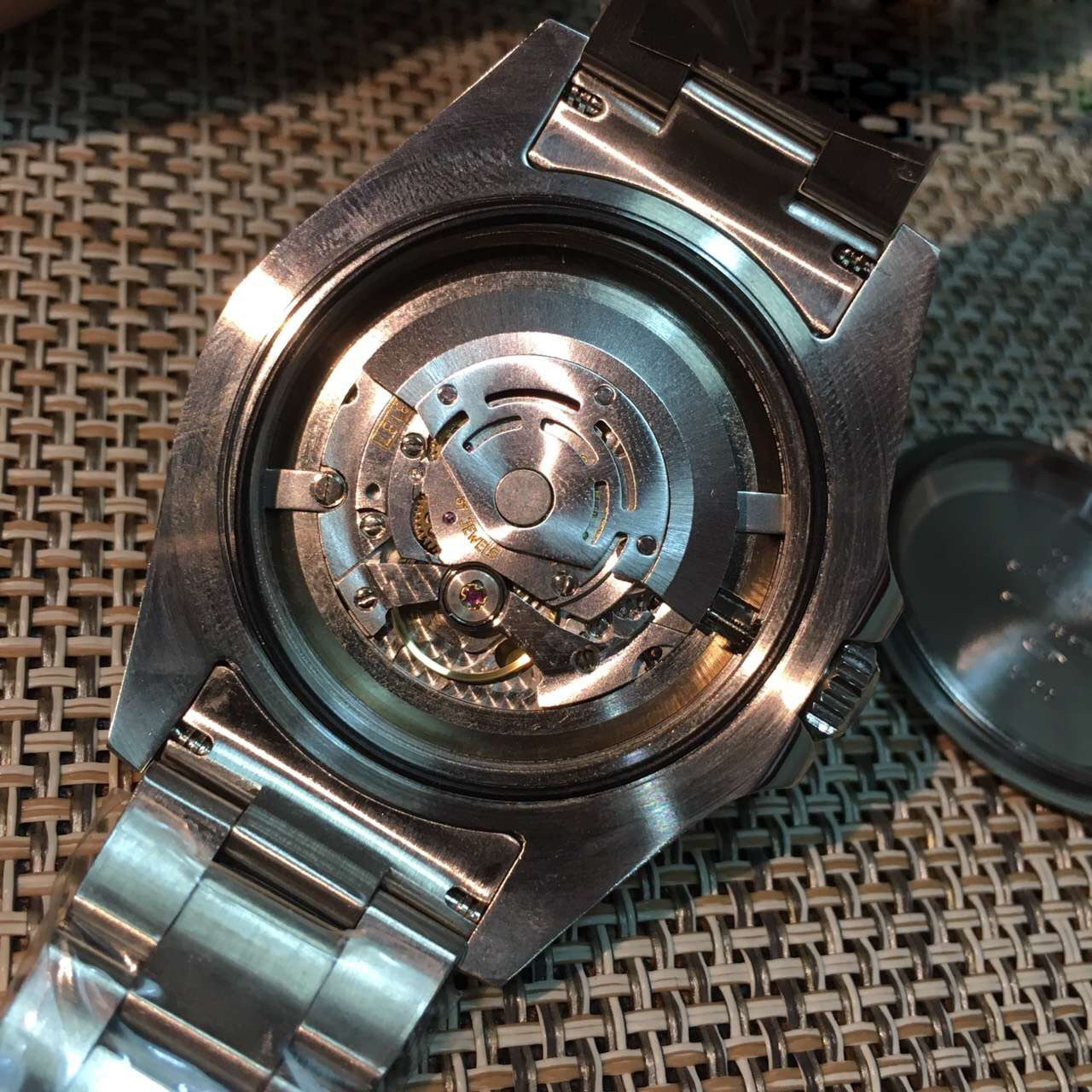 Replica Rolex EXPLORER II Noob factory Stainless Steel black - View 4