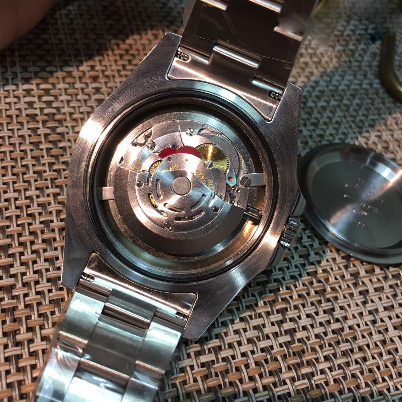 Replica Rolex EXPLORER II Noob factory Stainless Steel black - View 5