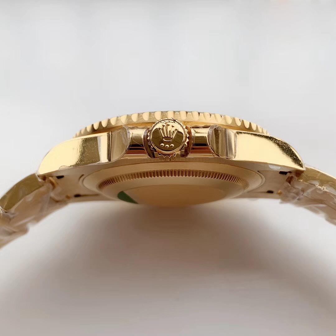Replica Rolex GMT-Master II EW factory yellow gold with Stainless Steel Black - View 6