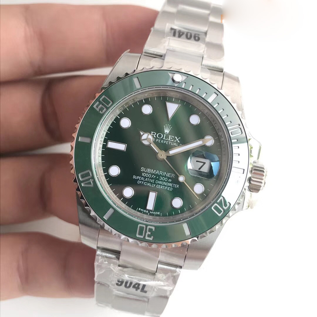 Replica Rolex Submariner Date 116610LV 2018 N V9S Stainless Steel - View 3