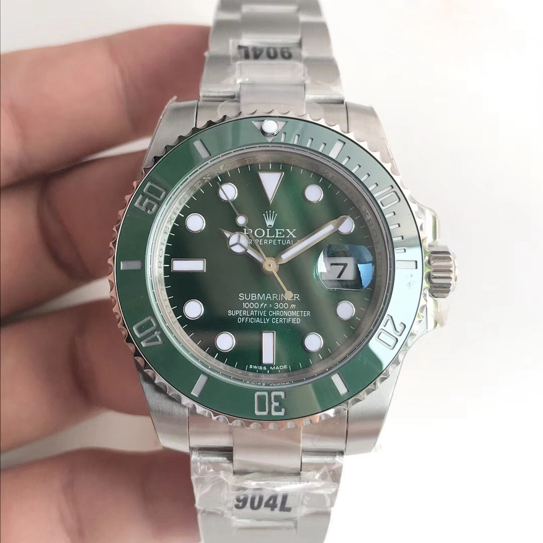 Replica Rolex Submariner Date 116610LV 2018 N V9S Stainless Steel - View 1