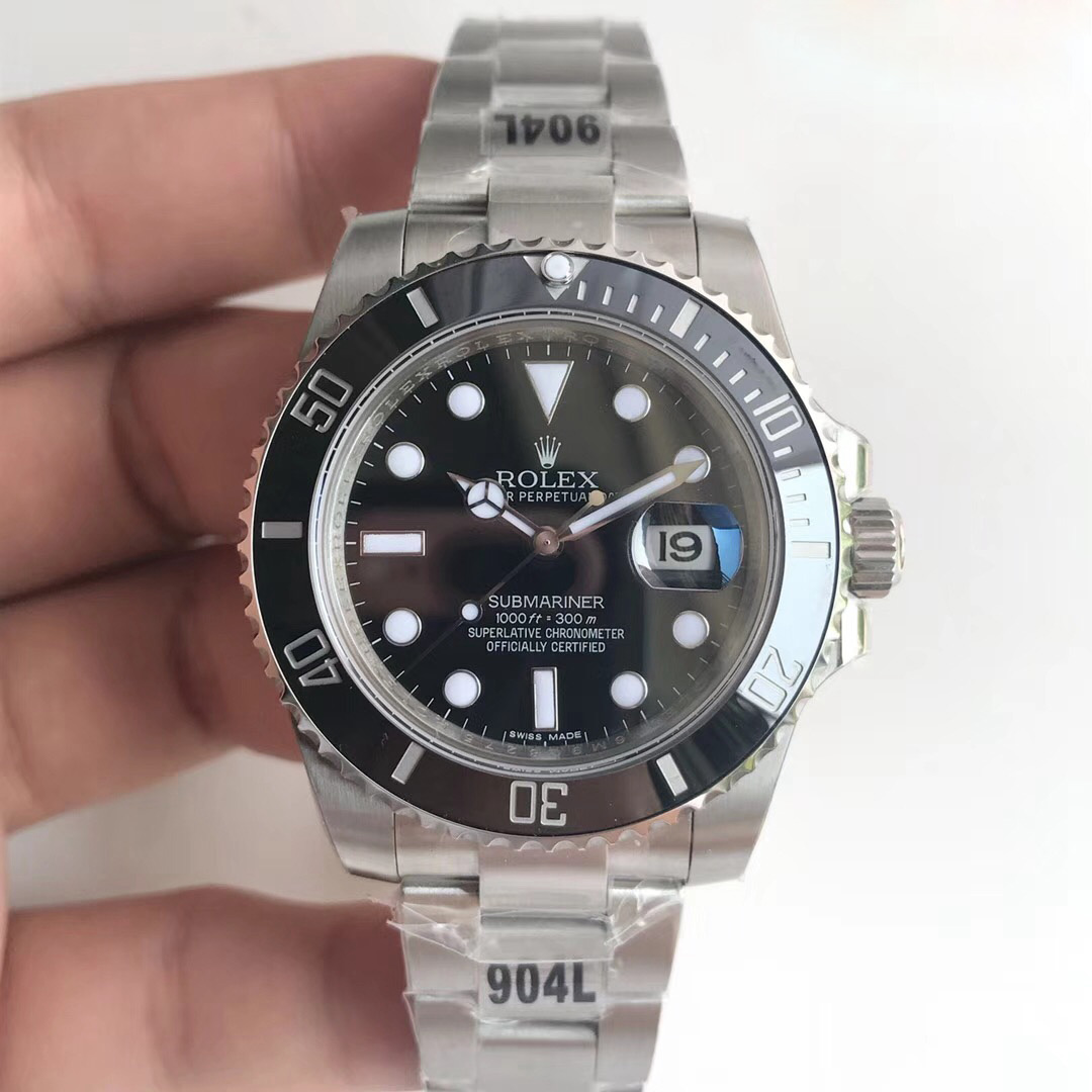 Replica Rolex Submariner Date 116610LN 2018 N V9S Stainless Steel - View 1