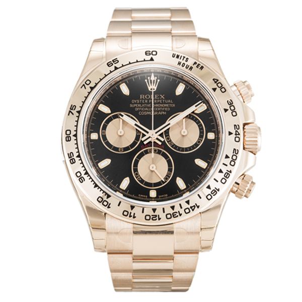 Replica Rolex (unchanged) Daytona Dial Black 116505 - View 1