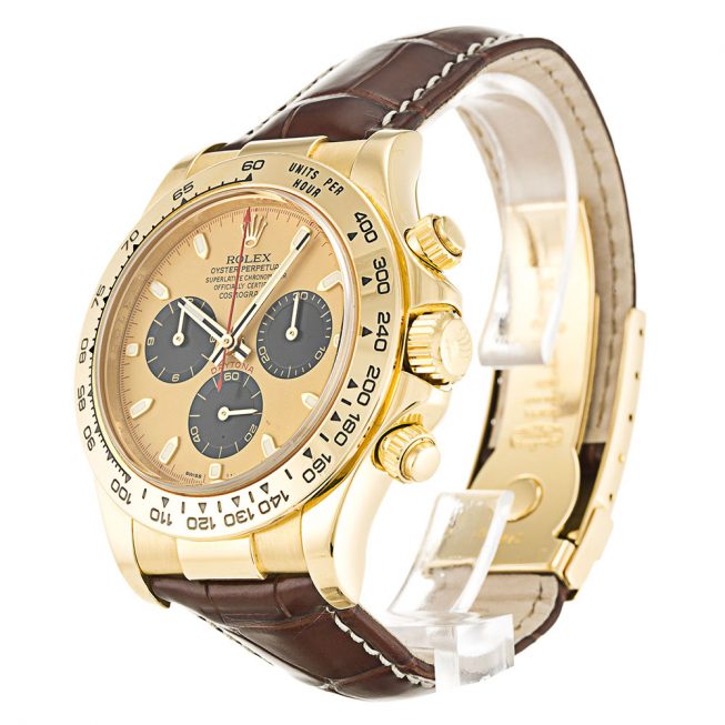 Replica Rolex Daytona Black Dial 116518 - View 2