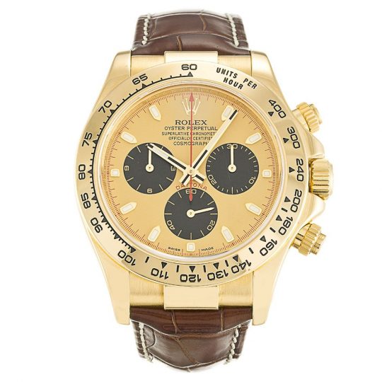 Replica Rolex Daytona Black Dial 116518 - View 1
