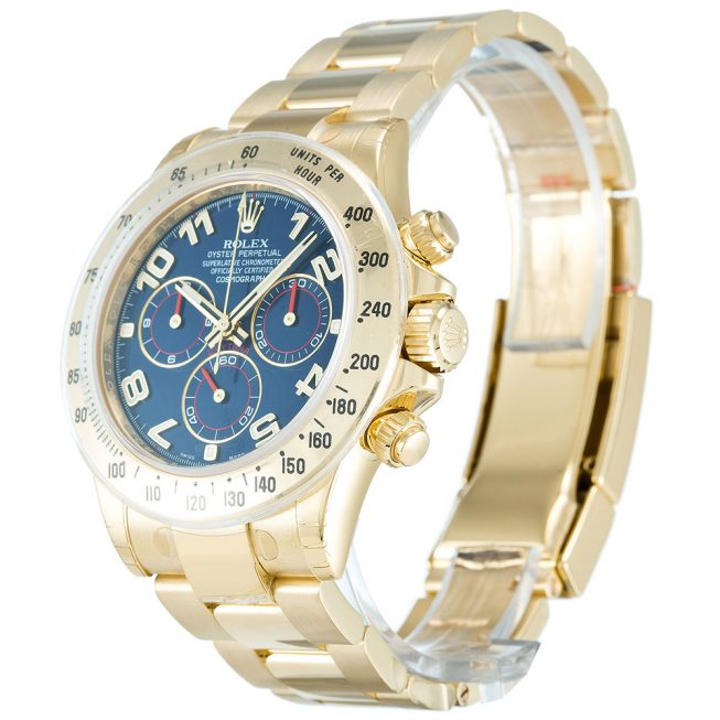 Replica Rolex Daytona Blue Dial 116528 - View 2