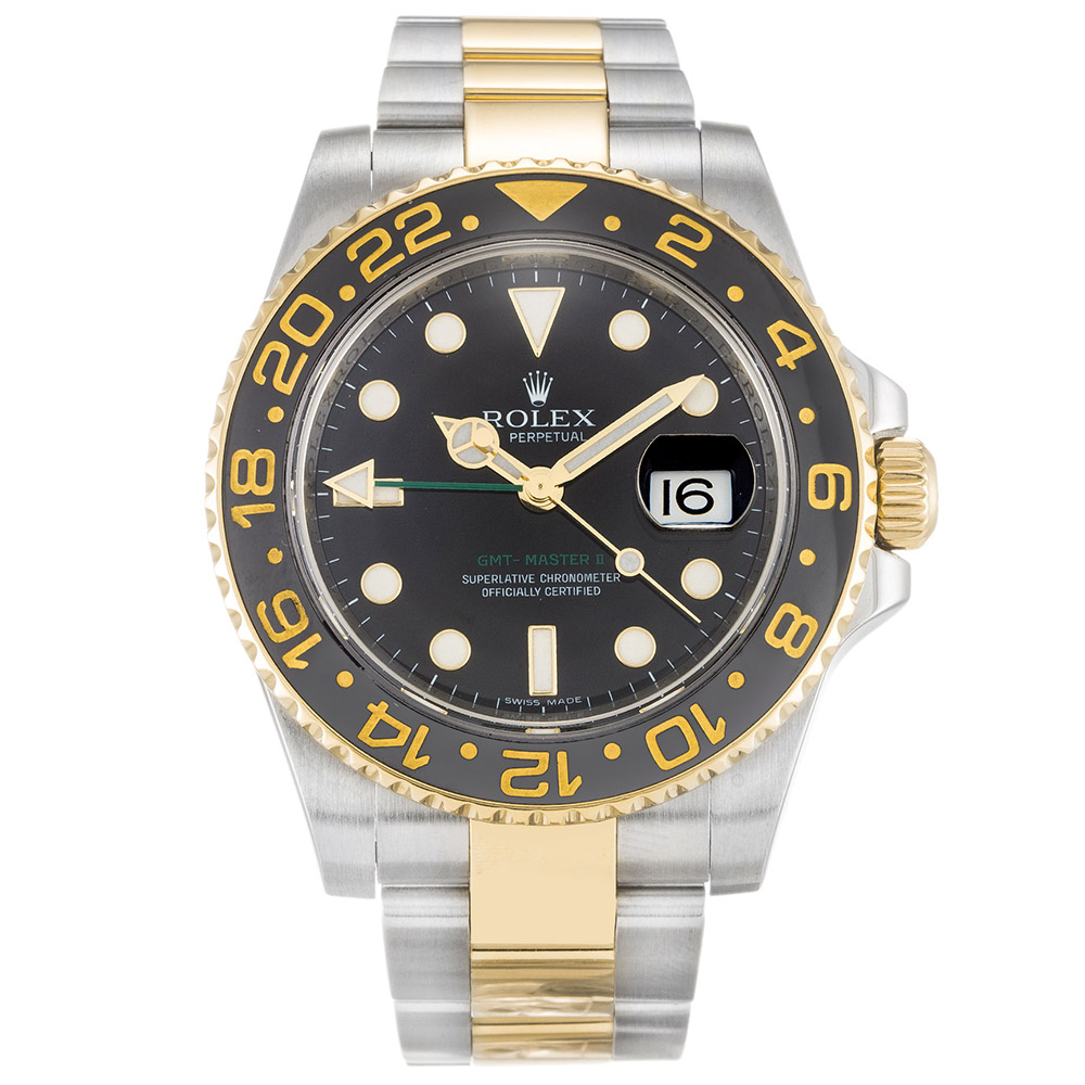 Replica Rolex (unchanged) GMT Master II Black 116713 - View 1