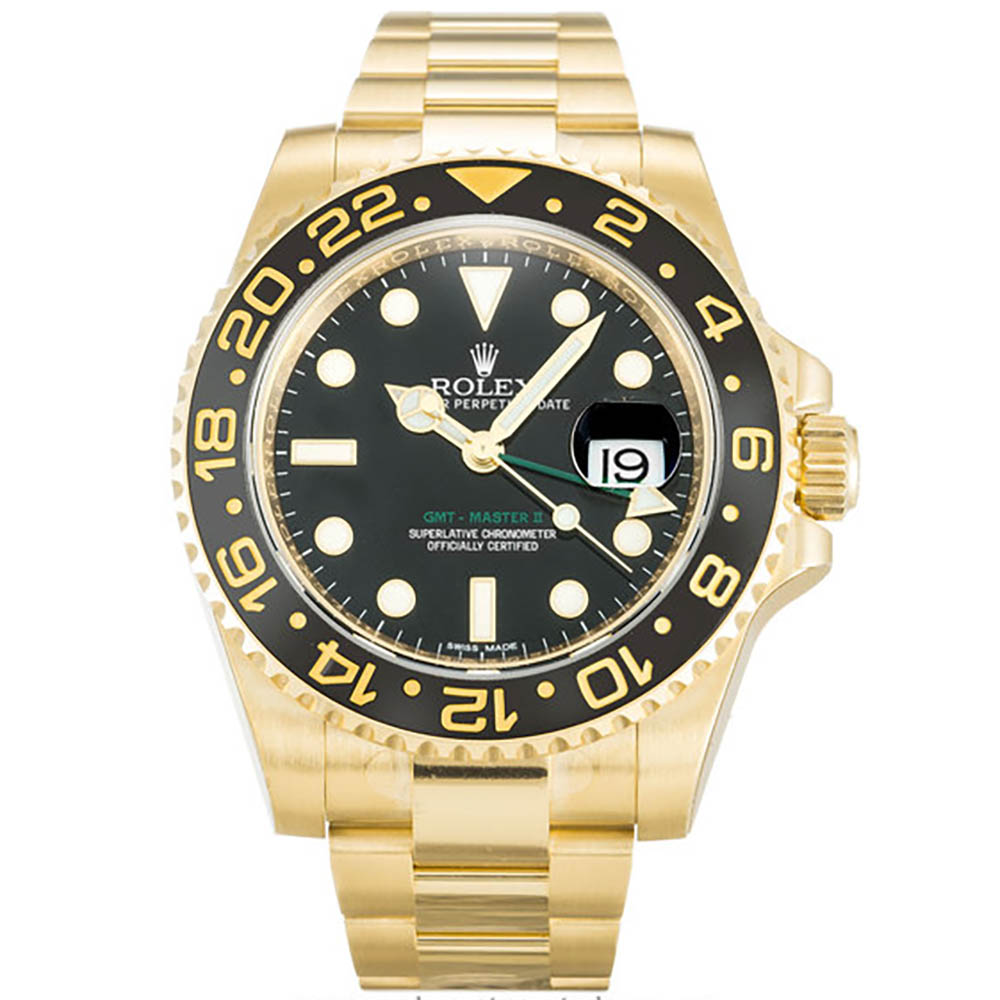 Replica Rolex (unchanged) GMT Master II Black 116718 - View 1