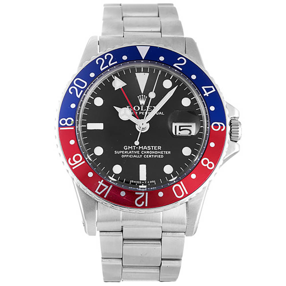 Replica Rolex (unchanged) GMT Master Black 16700 - View 1