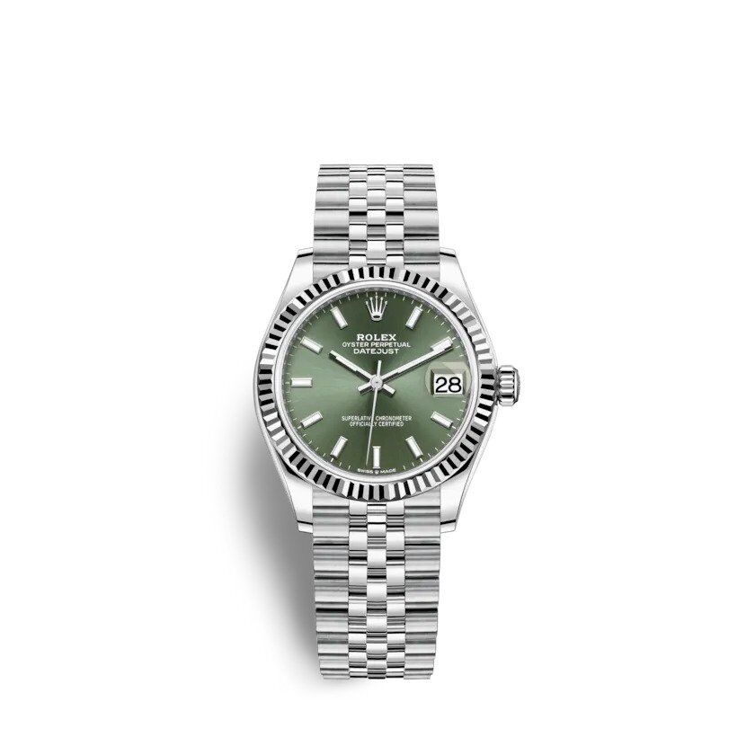 Replica Rolex (unchanged) Datejust 31 mm 278274 Green menthe - View 1