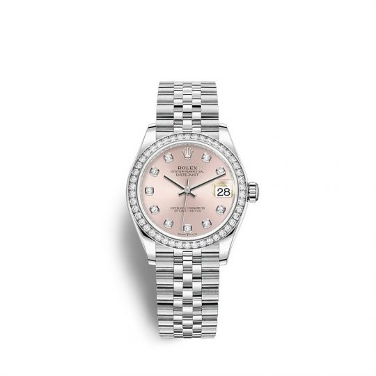 Replica Rolex Datejust 31mm 278384RBR Pink - View 1
