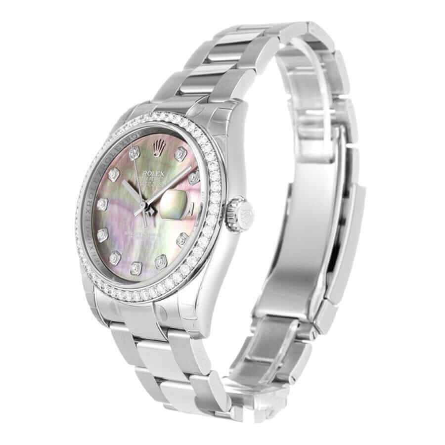 Rolex Datejust 116244 Diamond Bezel Pink Dial product image 4