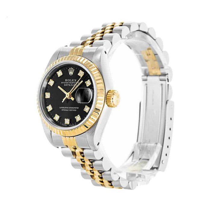 Rolex Datejust 69173 Lady Diamond Black Dial product image 3