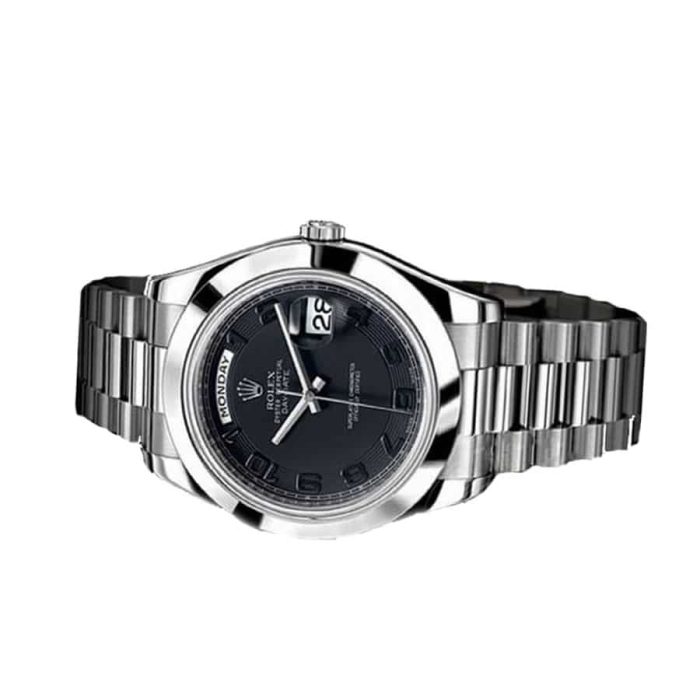 Rolex Day-Date 218206 Black Dial product image 5