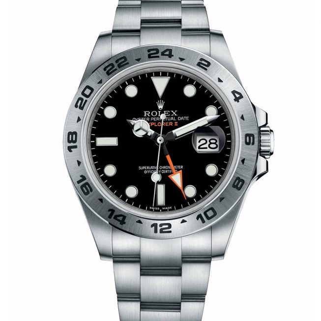 Replica Rolex Explorer II Black 42mm 216570BKSO - View 1