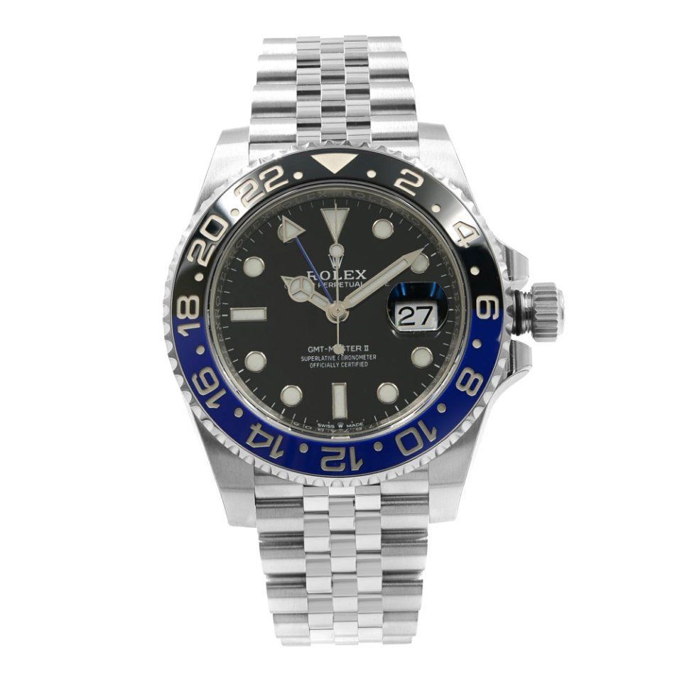 Replica Rolex (unchanged) GMT II 126710BLNR (Batman) - View 1