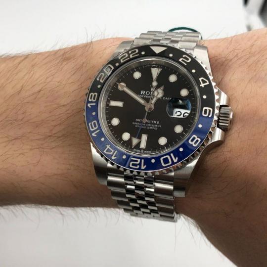 Replica Rolex GMT II 126710BLNR - View 2