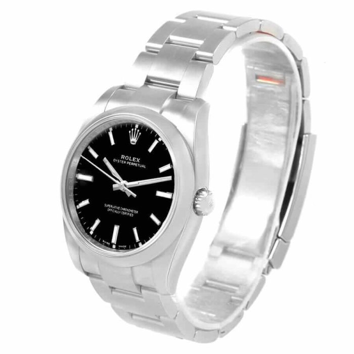 Rolex Oyster Perpetual Automatic Black Dial Ladies 114200 product image 3