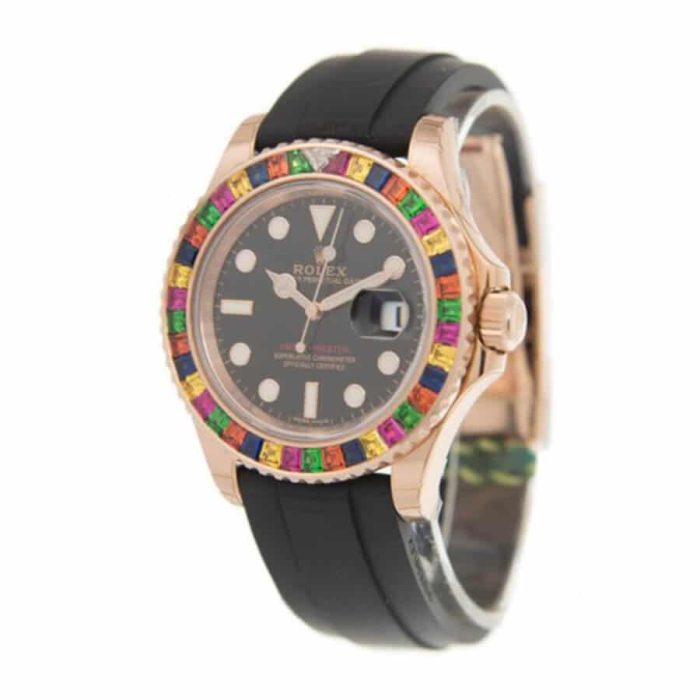 Rolex Yacht-Master 40 116655 Everose Gold Rainbow Bezel product image 3
