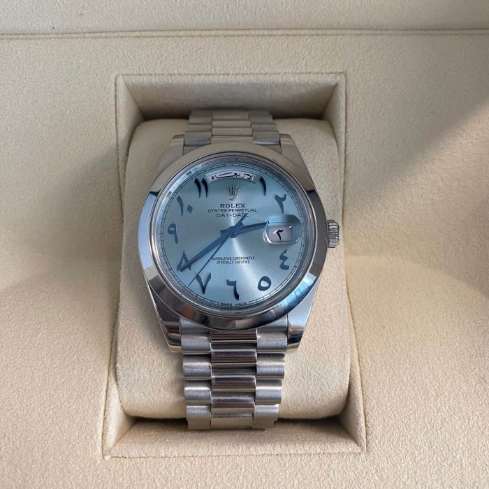 Rolex Day-Date 228206 Ice Blue Arabic Dial product image 3