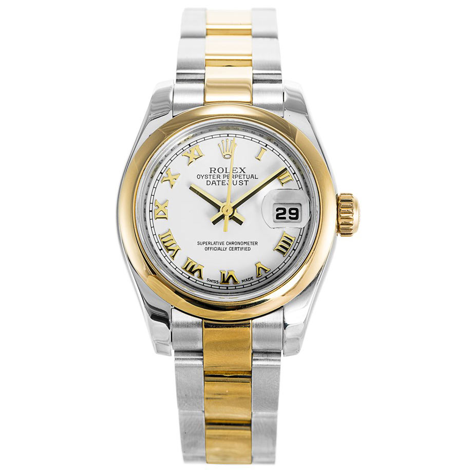 Replica Rolex (unchanged) Datejust Roman Numerals Femme 179163 - View 1