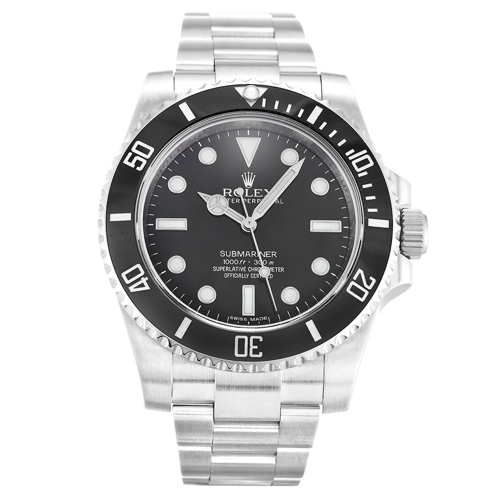 Replica Rolex (unchanged) Submariner Dial Black 114060 - View 1