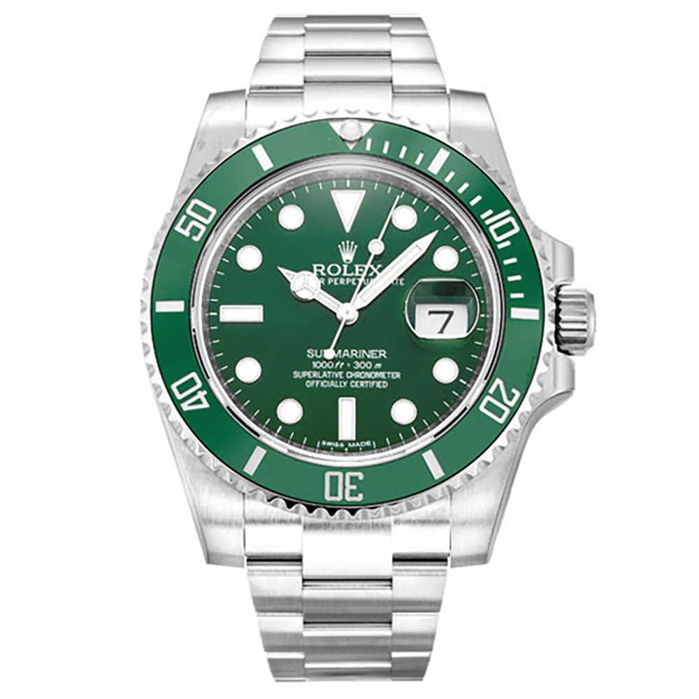 Replica Rolex (unchanged) Submariner Dial Green 116610LV - View 1