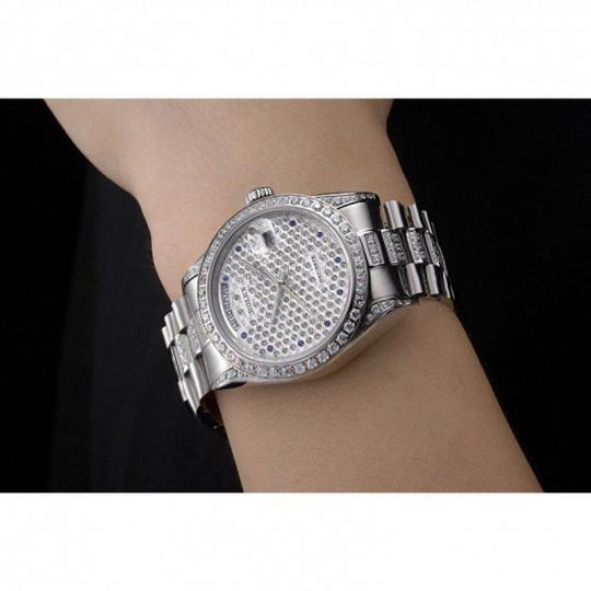 Replica Rolex Day-Date Diamonds-SRL182 621612 - View 4