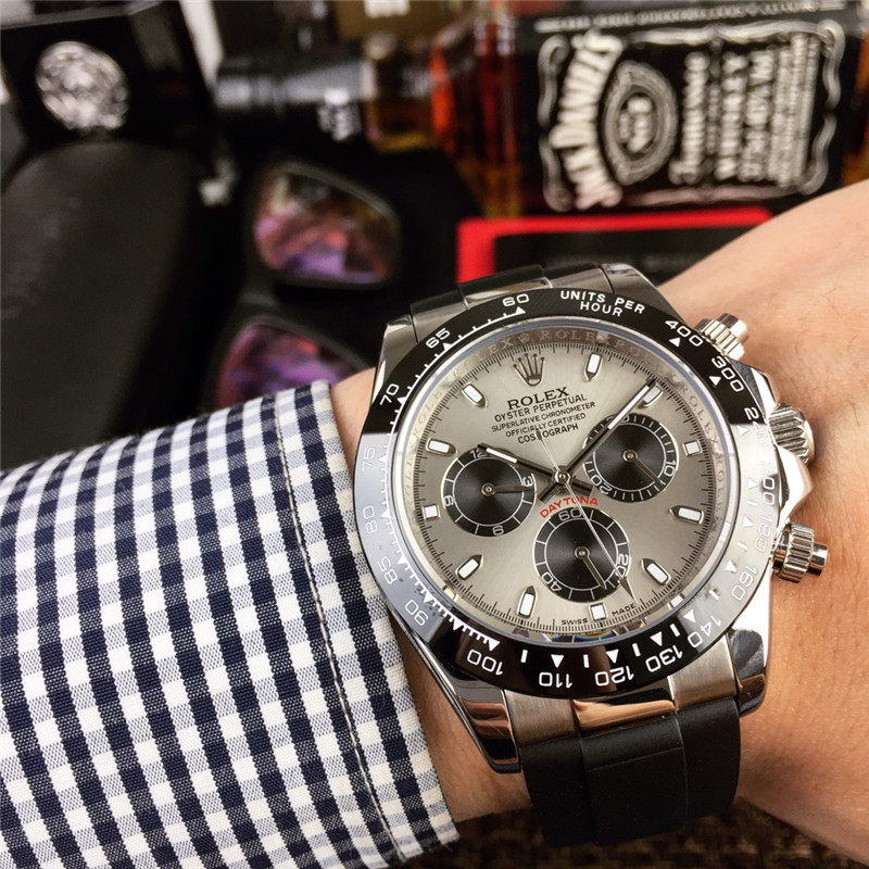 Replica Rolex Daytona Silver | RLX 23 - View 1