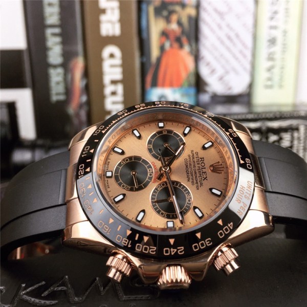 Replica Rolex Daytona Rose Gold | RLX 23 - View 3