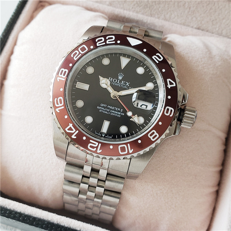 Replica Rolex GMT-Master II Brown | RLX 190 - View 1