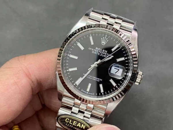 Clean Factory Datejust 36 126234 – 36mm Black Dial Rolex Clone - clean factory product image 15
