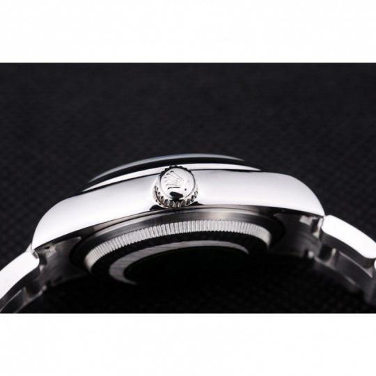 Replica Rolex Day-Date Polished Silver Bezel White Dial 7470 - View 4